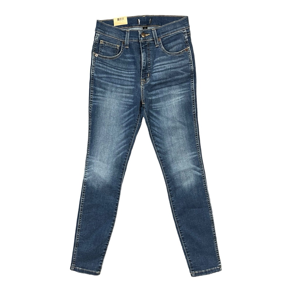 Truth Jeans Women's 4 Classic Blue Denim High-Waisted Skinny‎ Faded Wash NEW
